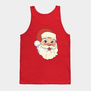 Santa Vintage portrait Tank Top